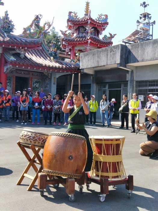 1081130和太鼓打擊樂團受邀至大廟演出